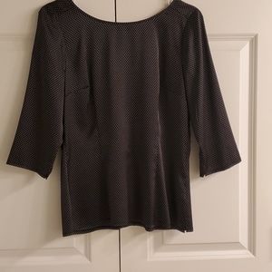 White House Black Market Blouse Sz 8